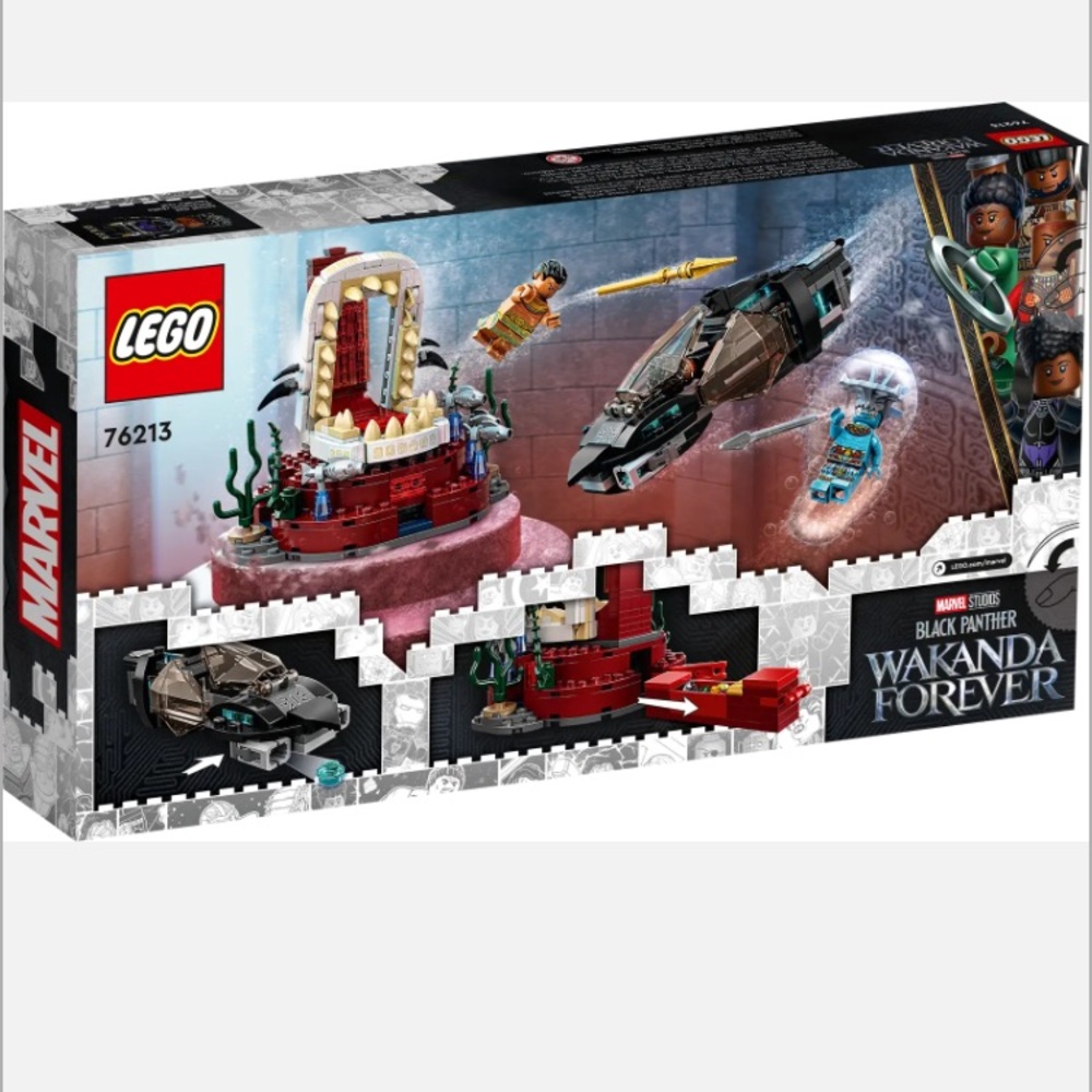 LEGO Black Panther Wakanda Forever King Namor’s Throne Room Set 76213 NWT - Picture 8 of 12